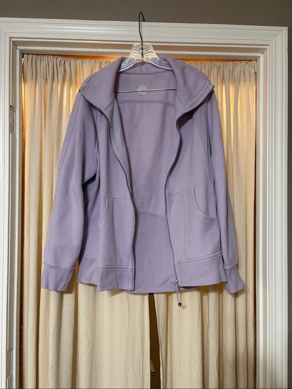 Lululemon Scuba Lavender Zip-Up Women's Jacket